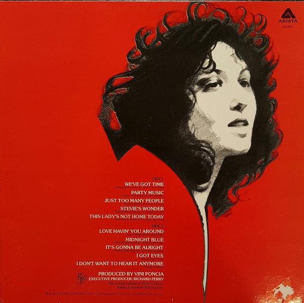 Melissa Manchester : Melissa (LP, Album, RP)