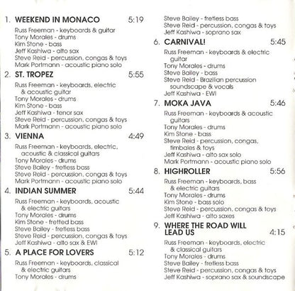 The Rippingtons Featuring Russ Freeman (2) : Weekend In Monaco (CD, Album)