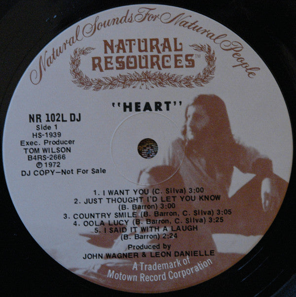 Heart (6) : Heart (LP, Album, Promo)