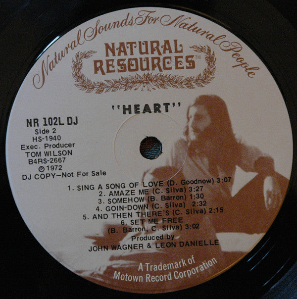 Heart (6) : Heart (LP, Album, Promo)