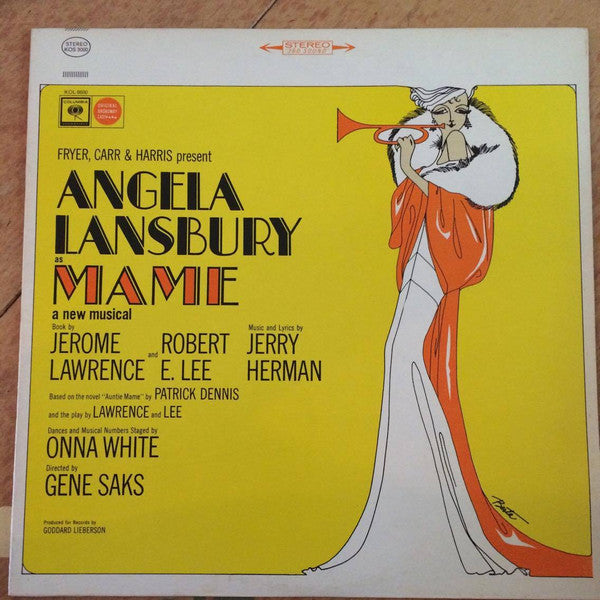 Angela Lansbury : Mame (A New Musical) (LP, Album, Pit)