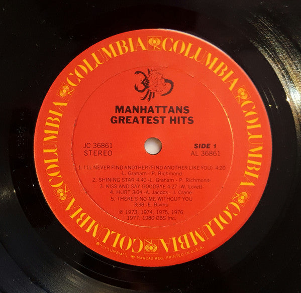 Manhattans : Greatest Hits (LP, Comp)