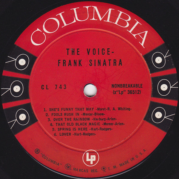 Frank Sinatra : The Voice (LP, Comp, Mono, Hol)