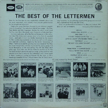 The Lettermen : The Best Of The Lettermen (LP, Comp, RE)