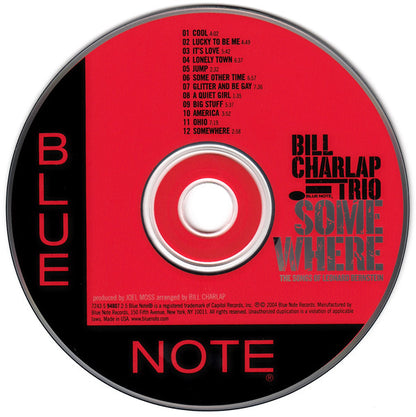 Bill Charlap Trio : Somewhere (The Songs Of Leonard Bernstein) (CD, Album)