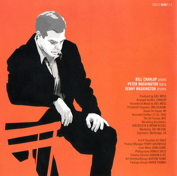 Bill Charlap Trio : Somewhere (The Songs Of Leonard Bernstein) (CD, Album)