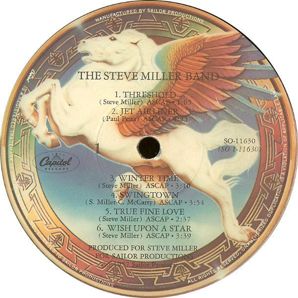 Steve Miller Band : Book Of Dreams (LP, Album, NAM)