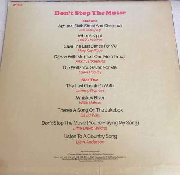 Various : Don't Stop The Music (LP, Comp, Club)