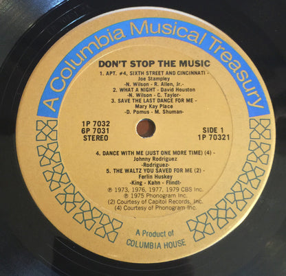 Various : Don't Stop The Music (LP, Comp, Club)