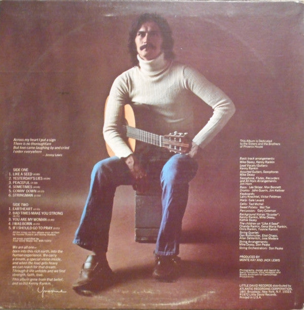 Buy Kenny Rankin : Like A Seed (LP, Album, PR ) Online for a great