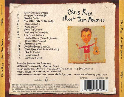 Chris Rice : Short Term Memories (CD, Comp)