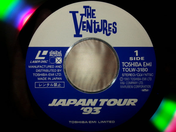The Ventures : Japan Tour '93 (Laserdisc, 12", NTSC, CLV)