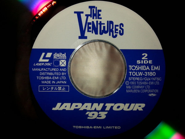 The Ventures : Japan Tour '93 (Laserdisc, 12", NTSC, CLV)