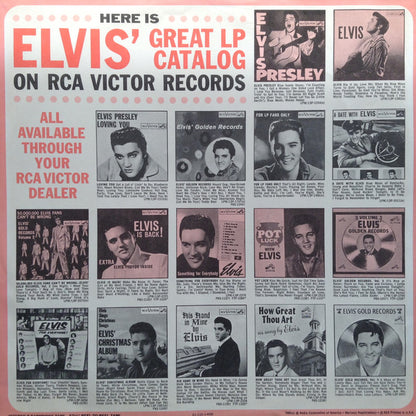 Elvis Presley : On Stage - February, 1970 (LP, Album, Roc)