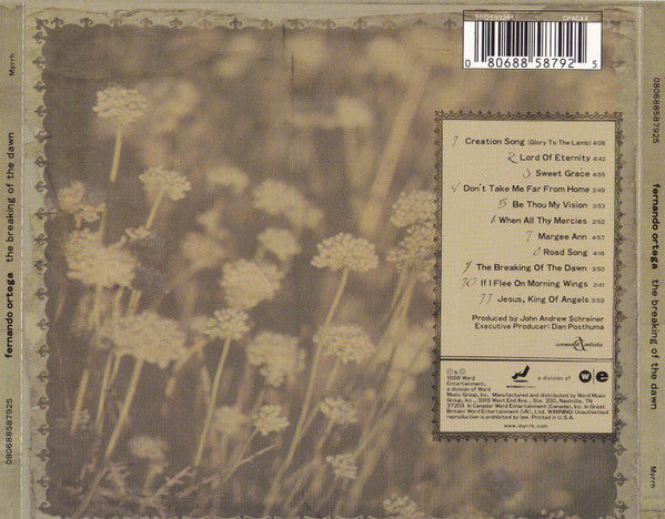 Fernando Ortega : The Breaking Of The Dawn (CD, Album)