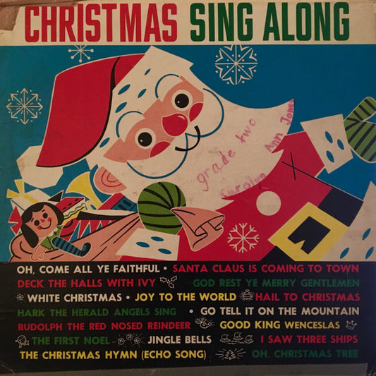 Al Goodman And His Orchestra : Christmas Sing Along (LP, Mono)