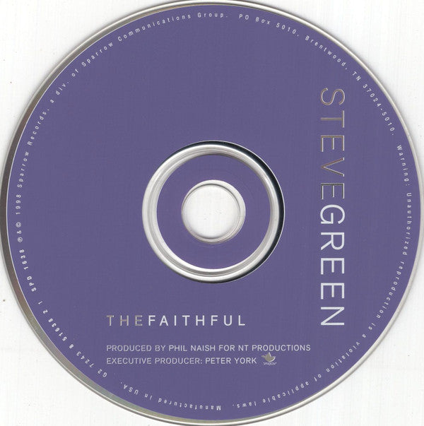 Steve Green (3) : The Faithful (CD, Album)