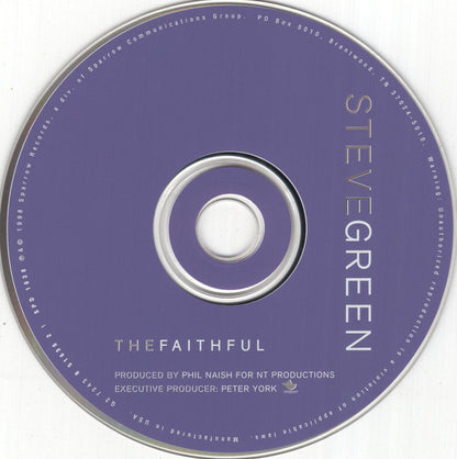 Steve Green (3) : The Faithful (CD, Album)