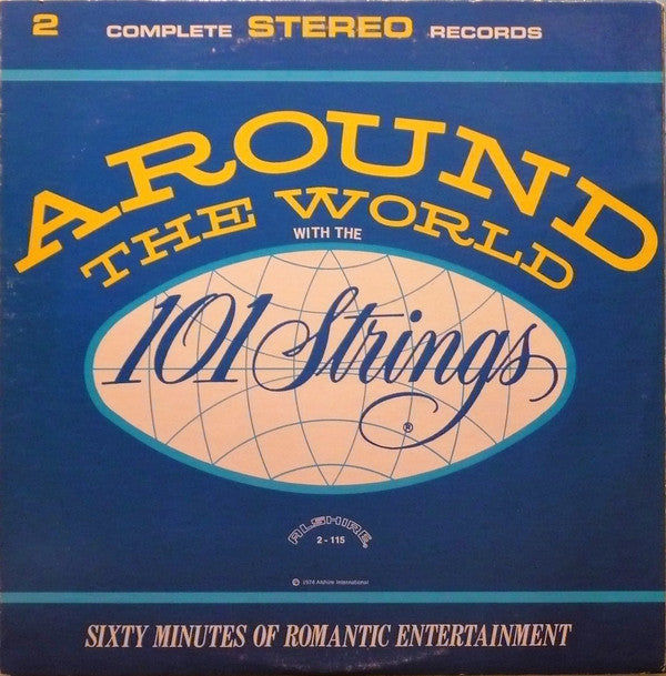 101 Strings : Around The World With The 101 Strings (2xLP, Gat)