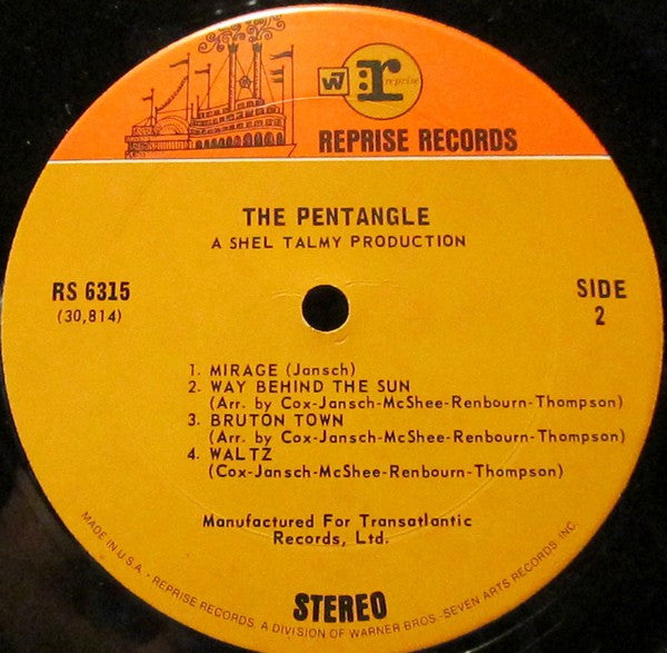 Pentangle : The Pentangle (LP, Album)