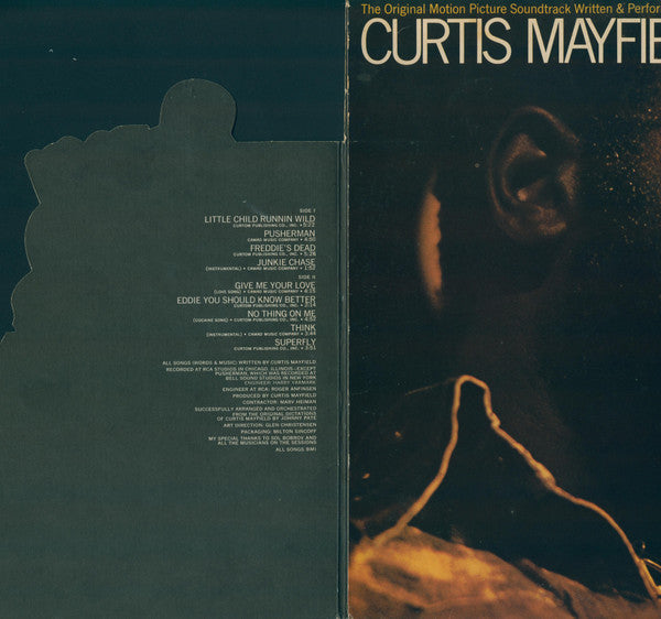 Curtis Mayfield : Super Fly (LP, Album, RP, Die)