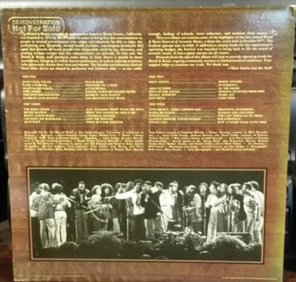 Various : Bread & Roses: Festival Of Acoustic Music (2xLP, Album, Comp, Gat)