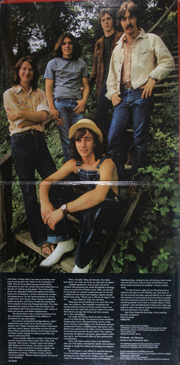 Poco (3) : Deliverin' (LP, Album, Ter)