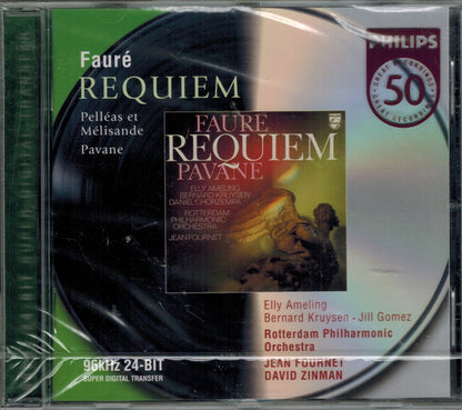 Gabriel Fauré - Elly Ameling · Bernard Kruysen · Jill Gomez · Rotterdams Philharmonisch Orkest · Jean Fournet · David Zinman : Requiem; Pelléas Et Mélisande; Pavane (CD, Comp, RE, RM)