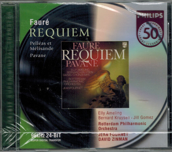 Gabriel Fauré - Elly Ameling · Bernard Kruysen · Jill Gomez · Rotterdams Philharmonisch Orkest · Jean Fournet · David Zinman : Requiem; Pelléas Et Mélisande; Pavane (CD, Comp, RE, RM)