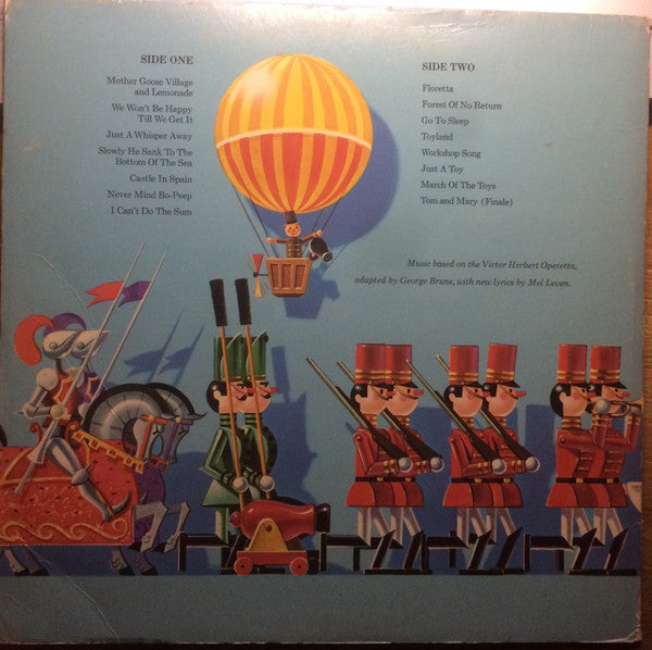 Unknown Artist : Walt Disney's Story And Songs From Babes In Toyland (LP, Album, RE)