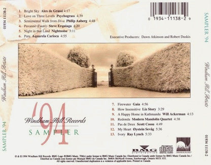 Various : Windham Hill Records Sampler '94 (CD, Smplr)