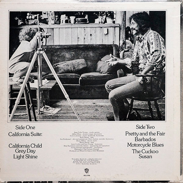 Jesse Colin Young : Light Shine (LP, Album, Pit)