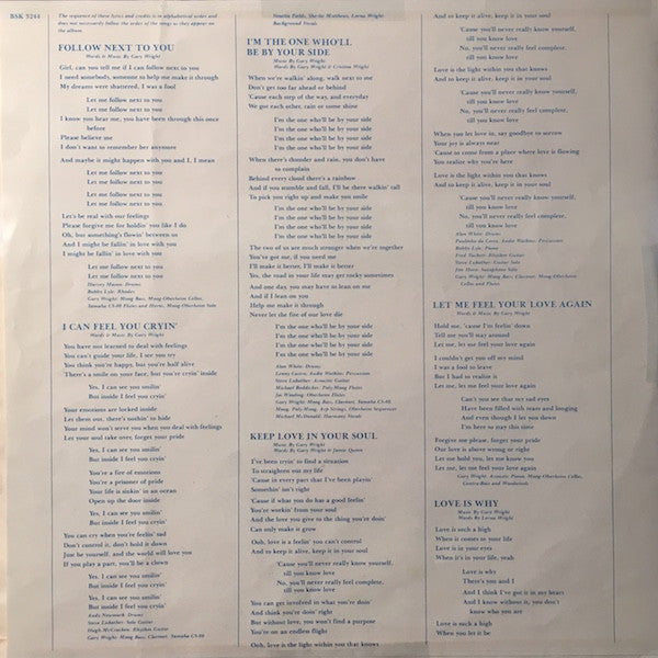 Gary Wright : Headin' Home (LP, Album, Los)