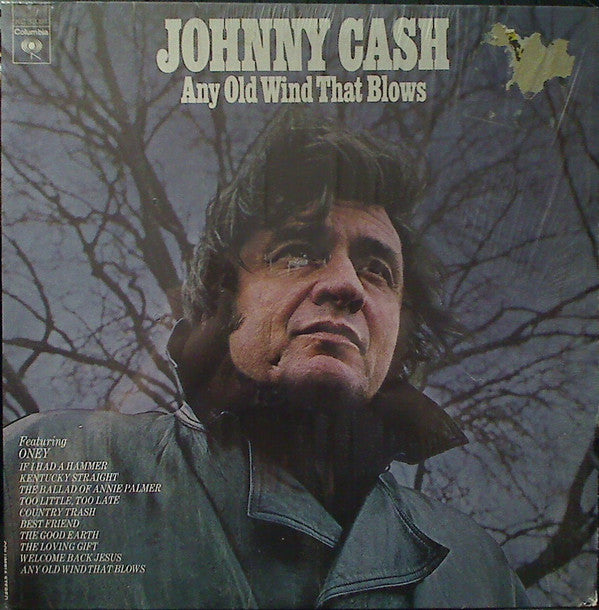 Johnny Cash : Any Old Wind That Blows (LP, Album, Ter)