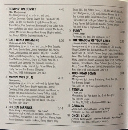 Wes Montgomery : Wes Montgomery (CD, Comp)