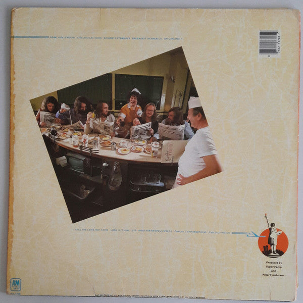 Supertramp : Breakfast In America (LP, Album, Ter)