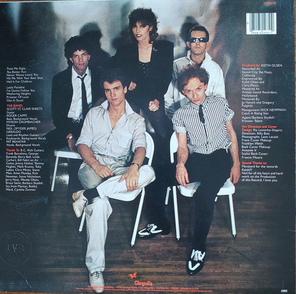 Pat Benatar : Crimes Of Passion (LP, Album, Club)