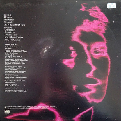 Jon Anderson : Animation (LP, Album, Spe)