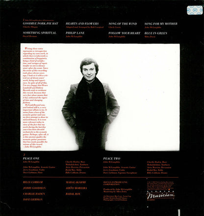 John McLaughlin : My Goals Beyond (LP, Album, RE)
