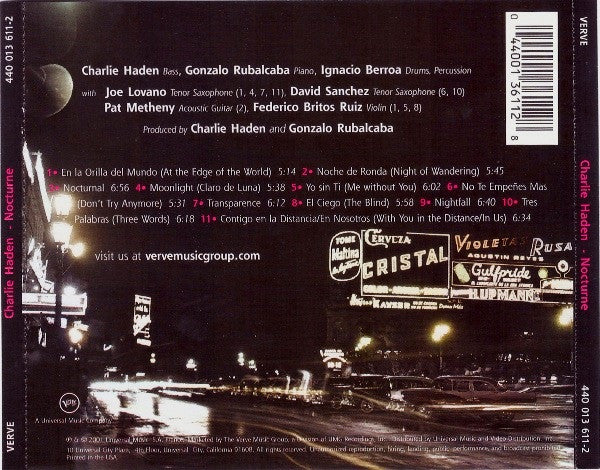 Buy Charlie Haden : Nocturne (CD, Album) Online for a great price