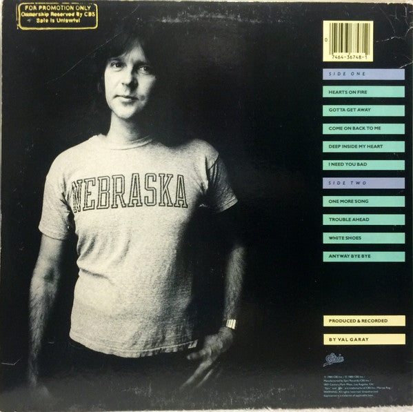 Randy Meisner : One More Song (LP, Album, Pit)