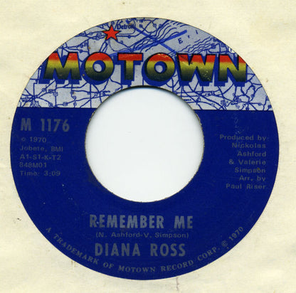 Diana Ross : Remember Me / How About You (7", Single, ARP)