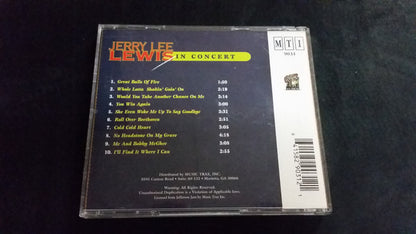 Jerry Lee Lewis : In Concert (CD, Album)