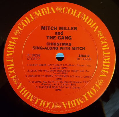 Mitch Miller And The Gang : Christmas Sing-Along With Mitch (LP, RE)
