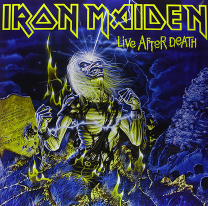Iron Maiden : Live After Death (2xLP, Album, Jac)
