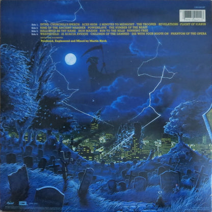 Iron Maiden : Live After Death (2xLP, Album, Jac)