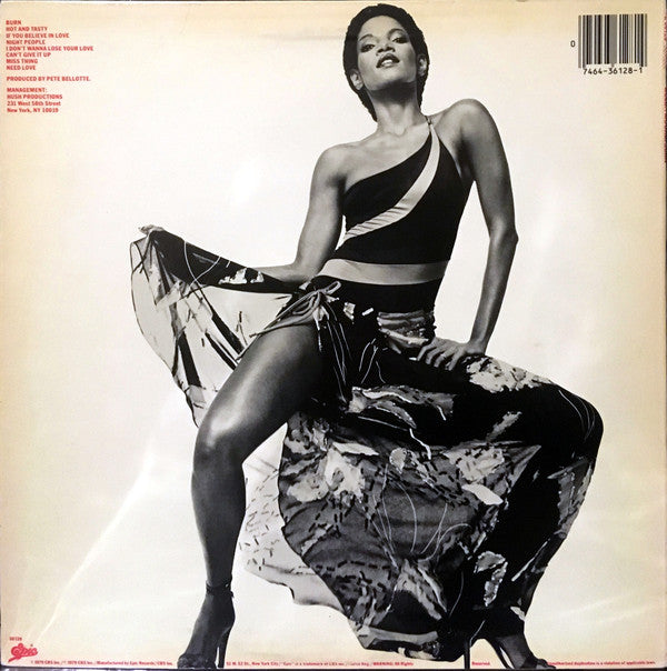 Melba Moore : Burn (LP, Album, San)
