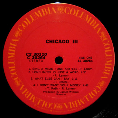 Chicago (2) : Chicago III (2xLP, Album, Pit)