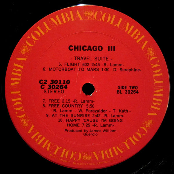 Chicago (2) : Chicago III (2xLP, Album, Pit)