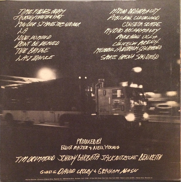 Neil Young : Time Fades Away (LP, Album)